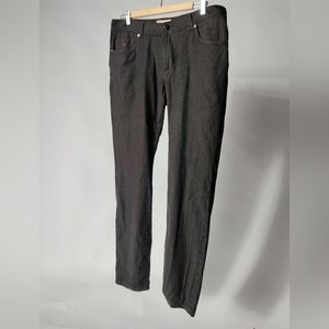Marco Pescarolo wool slim fit men's pattern pants size 33